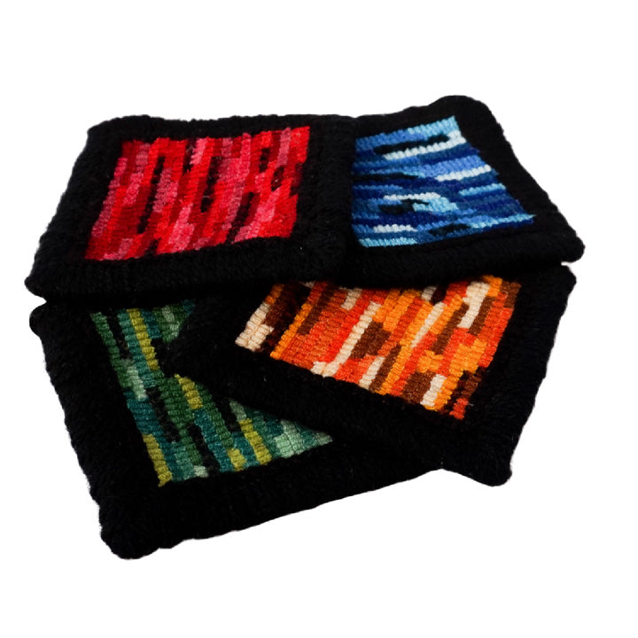 4 Coasters Rug Hooking Kit